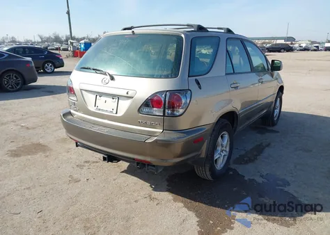 2002 Lexus Rx 300 from USA, damaged, VIN JTJGF10U220137138